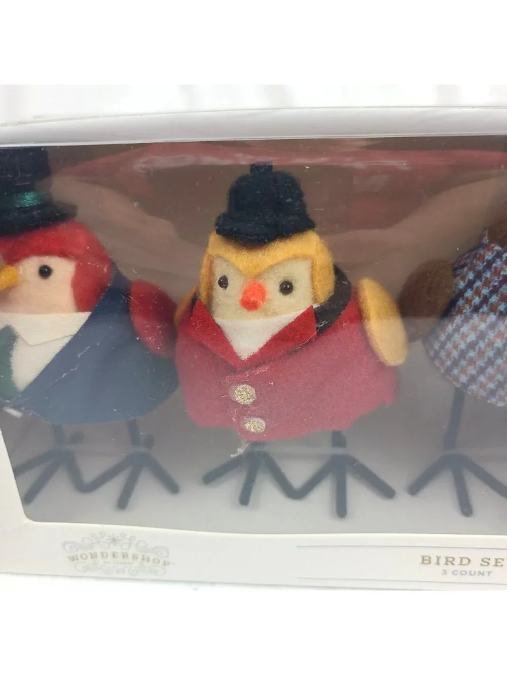 Target Wondershop Featherly Friends Set of 3 Mini Bird Christmas Hats 2025 Suit